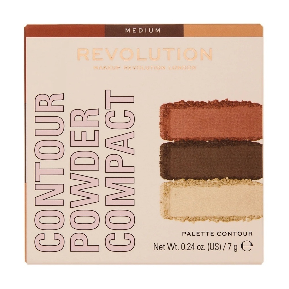 ❄️ Makeup Revolution | Contour Powder Compact Medium